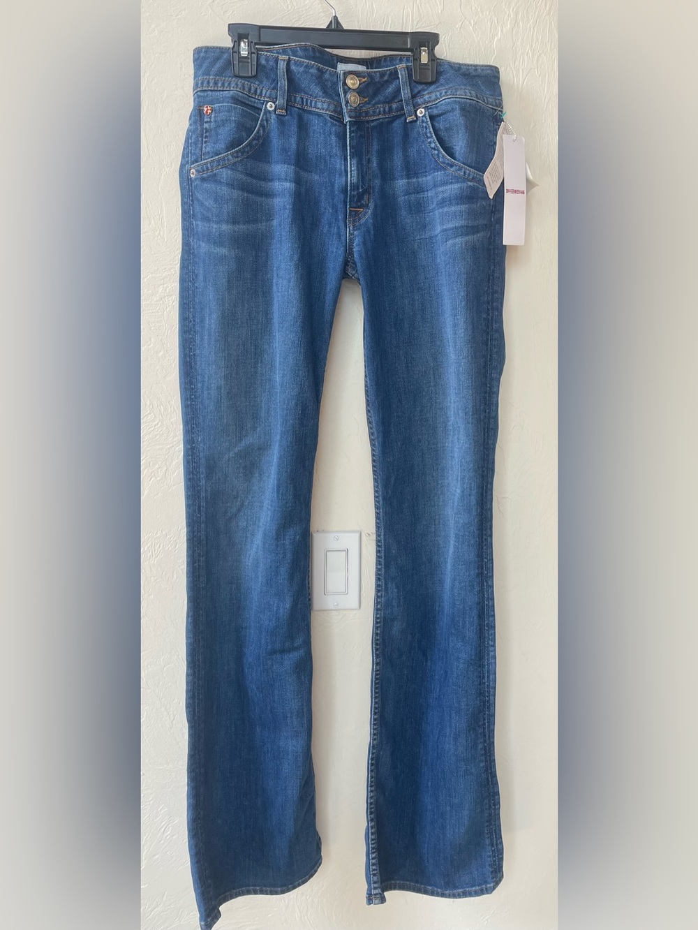 HUDSON Jeans NWT! 189$ midrise*signature bootcut*Tag 30 measured 32x34 - Picture 2 of 13